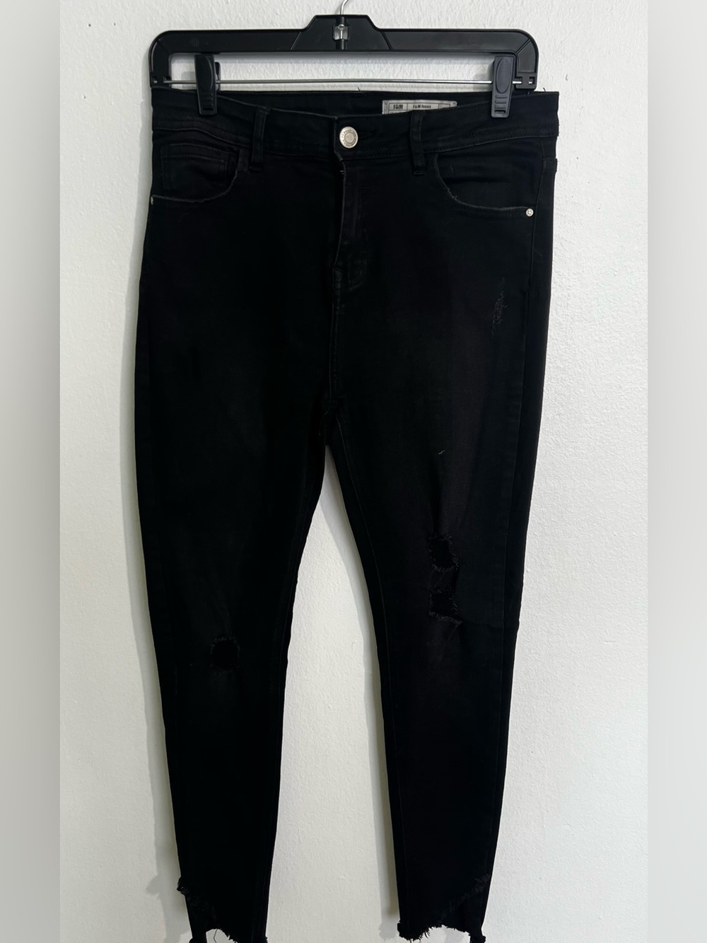 Women's Black High-Rise Skinny Jeans